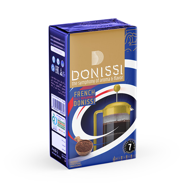 پودر قهوه وکیوم فرانسه دونیسی 250 گرمی