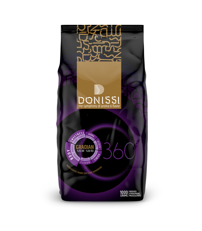 دانه قهوه گرادیان دونیسی 1000 گرمی