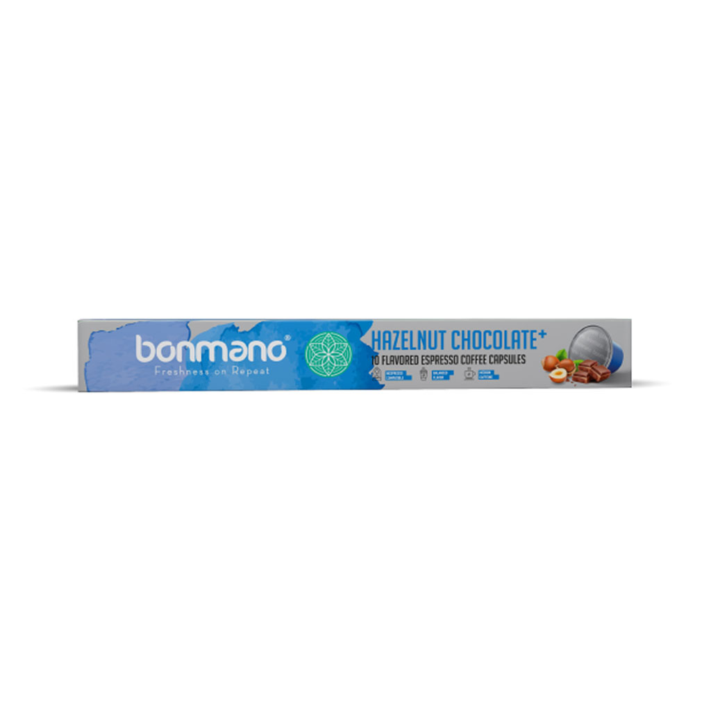 Bonmano-Capsule-Huzelnut-Chocolate-Plus-Front
