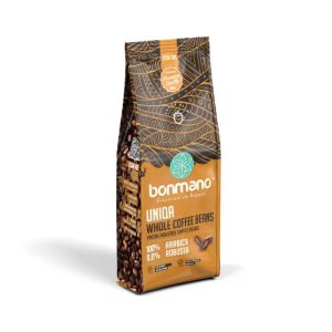 دانه قهوه اسپرسو یونیکا بن مانو 250 گرمی