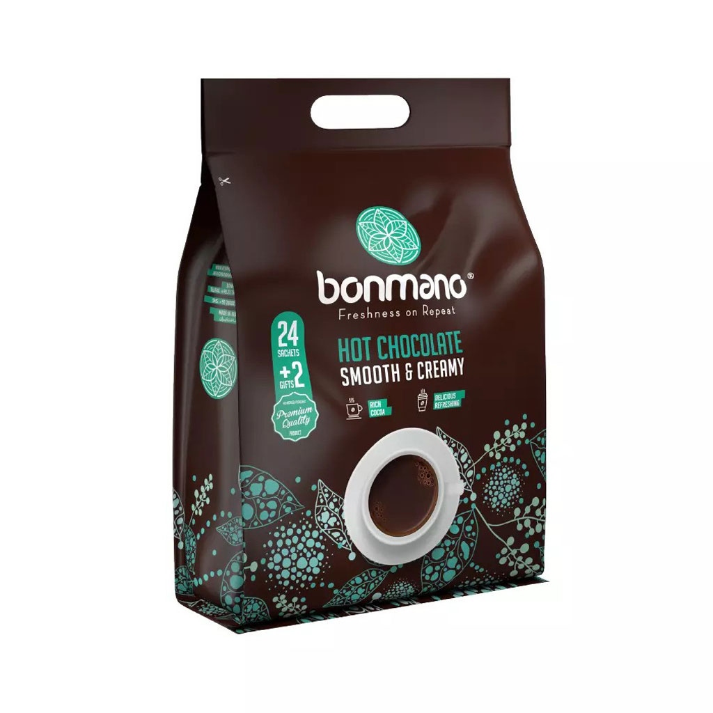 پودر هات چاکلت ساشه‌ای بن مانو