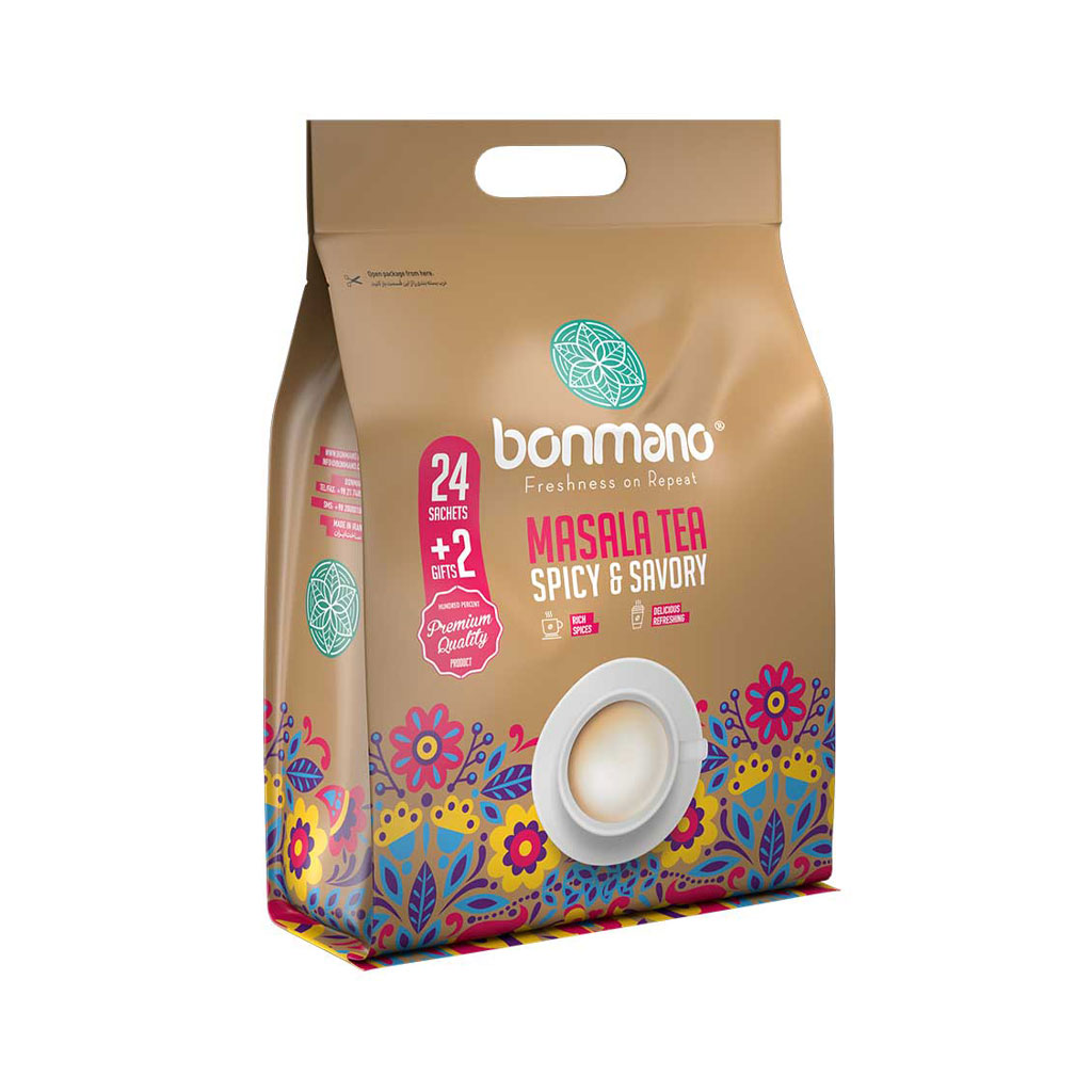 پودر چای ماسالا ساشه‌ای بن مانو