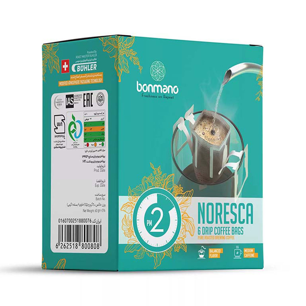 قهوه دمی نورسکا 2 ظهر بن مانو