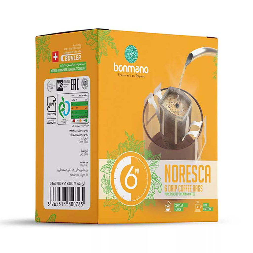 قهوه دمی نورسکا 6 عصر بن مانو